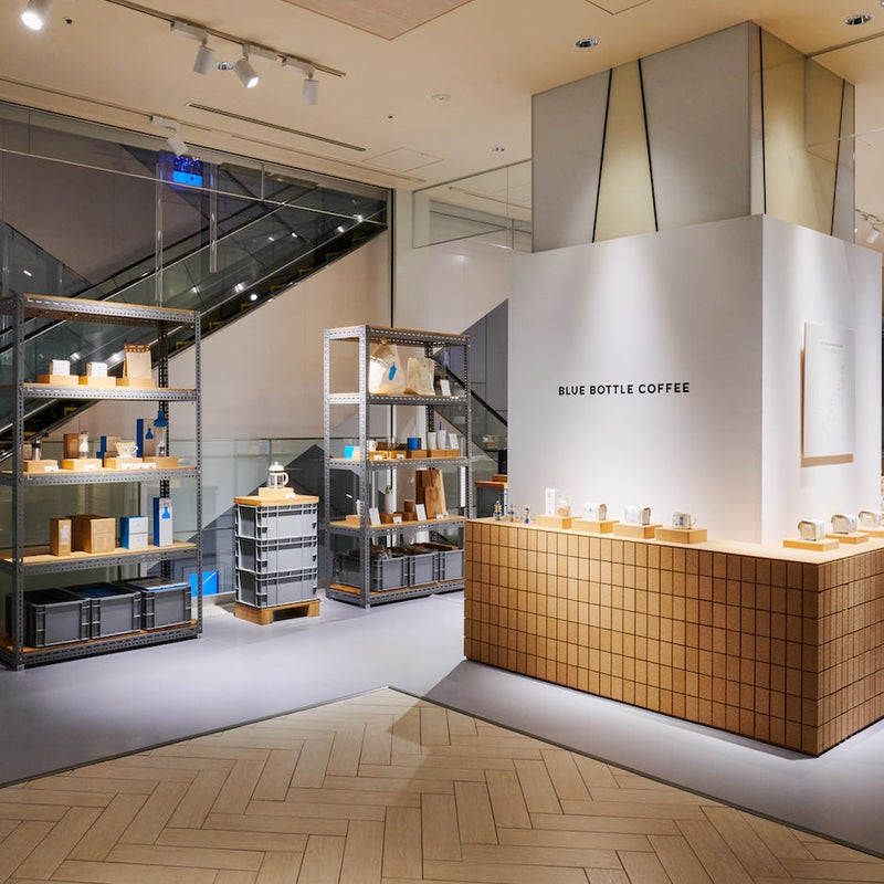 BLUE BOTTLE COFFEE POP UP STORE